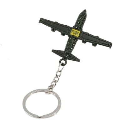 Custom Military Style 3D Gun Keychain Mini Weapon Model Metal Key Ring for Men Gift Fashion Accessory