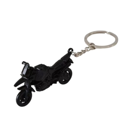 Factory Price Custom Logo Motorcycle 3D Soft Enamel Cartoon Keychain Letterpress Printed  with Carabiner for Motorcycles
