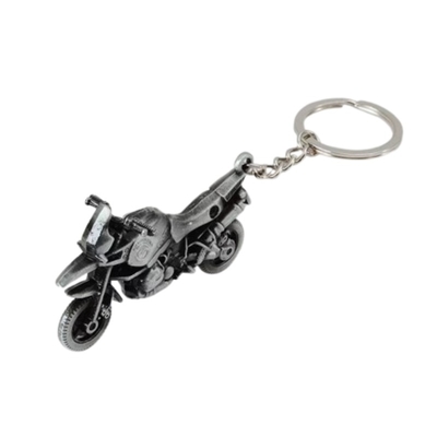 Factory Price Custom Logo Motorcycle 3D Soft Enamel Cartoon Keychain Letterpress Printed  with Carabiner for Motorcycles