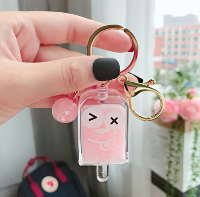 Ice Cream Acrylic Keychain Mini Popsicle Keyring Kids Bag Pendant Charm