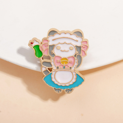 Custom Logo Shape for Lapel Pin Metal Magnetic Enamel Needleminders Business Souvenir Gifts Silk Screen Printing Casting Method