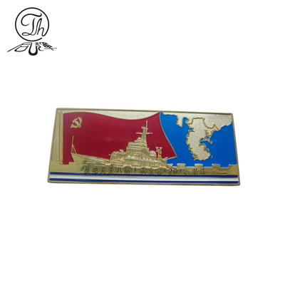 Engraved Name Plate Pin Metal Badges