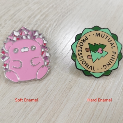 NO MOQ Metal Pins Supplier Glitter Brooch Anime Hard Enamel Pin Soft Lapel Badge Manufacturer Custom Enamel Pins