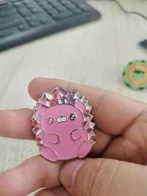 NO MOQ Metal Pins Supplier Glitter Brooch Anime Hard Enamel Pin Soft Lapel Badge Manufacturer Custom Enamel Pins