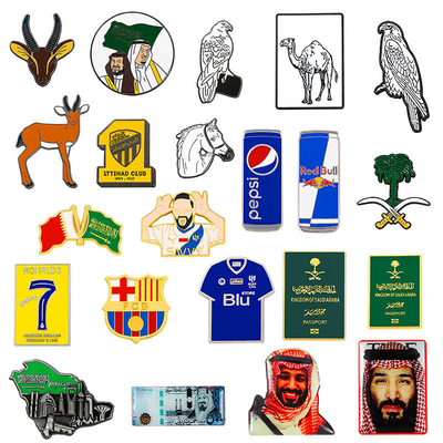 Wholesale Manufacturer Enamel Badge Custom Logo Design Metal Badges Hard Soft Enamel Lapel Pins